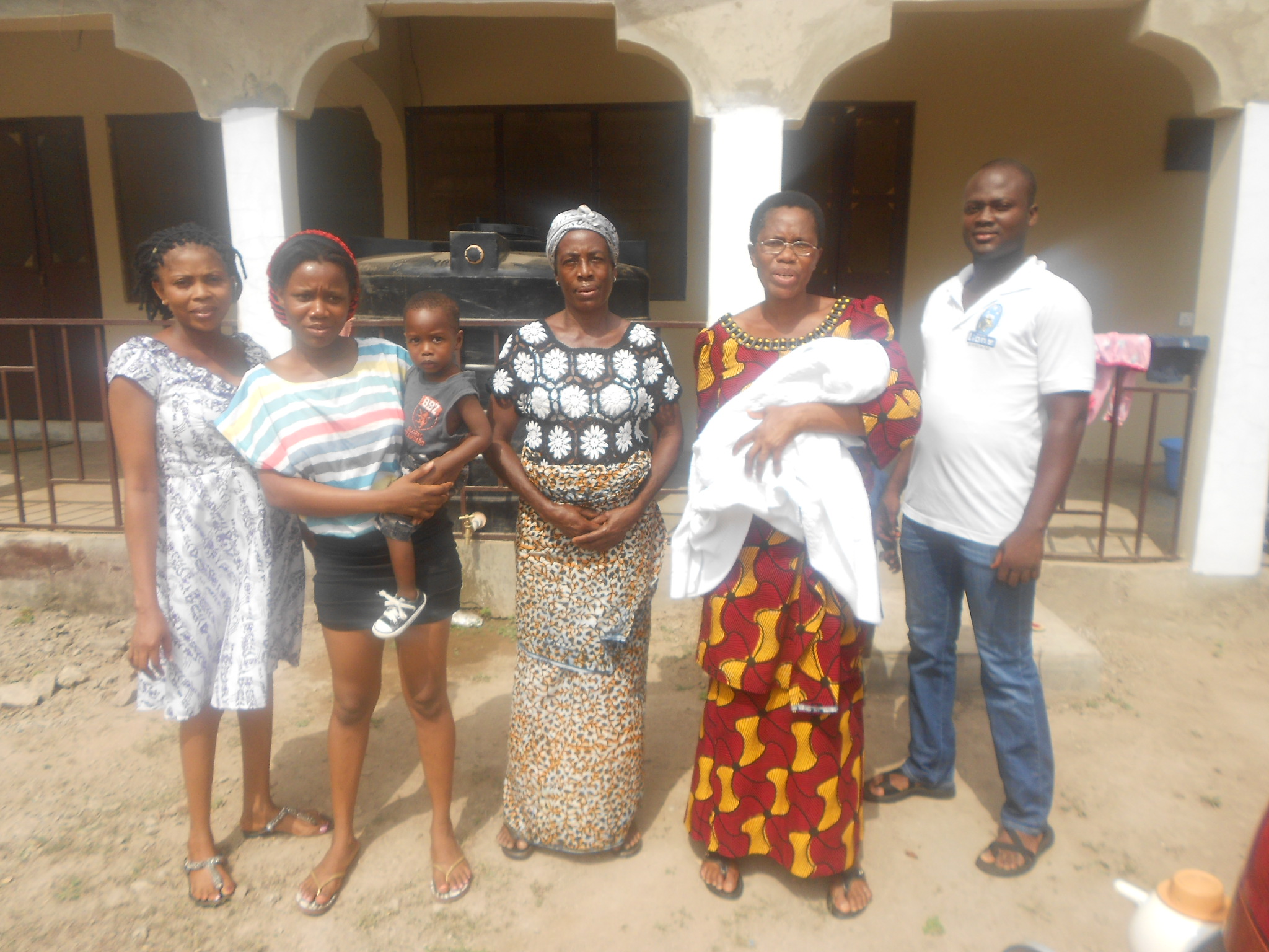 Host family in Ghana